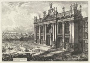 Sint-Jan van Lateranen te Rome door Giovanni Battista Piranesi