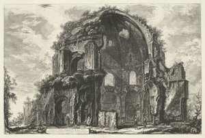 Tempel van Minerva Medica te Rome door Giovanni Battista Piranesi