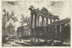 Tempel van Saturnus te Rome