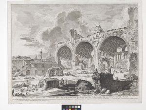 De Basiliek Van Constantijn door Giovanni Battista Piranesi