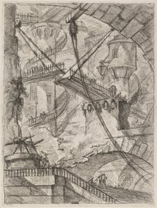 De Ophaalbrug door Giovanni Battista Piranesi