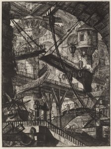De Ophaalbrug door Giovanni Battista Piranesi