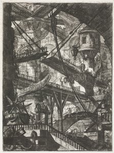 De Ophaalbrug door Giovanni Battista Piranesi