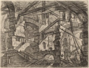 De gotische boog door Giovanni Battista Piranesi