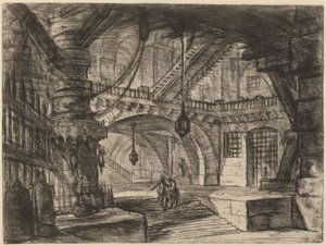 De pier met kettingen