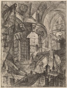 De Ronde Toren door Giovanni Battista Piranesi