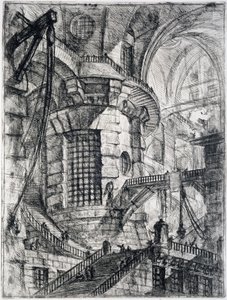 De Ronde Toren, plaat III uit Carceri d