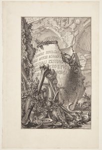 Grafkamers van de oude Romeinen, in Rome en buiten de stad door Giovanni Battista Piranesi