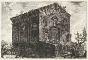 Tombe van Aspasia Annia Regilla te Rome door Giovanni Battista Piranesi