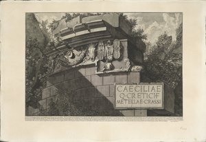 Tombe van Caecilia Metella te Rome