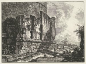 Tombe van Plautius Lucanus door Giovanni Battista Piranesi