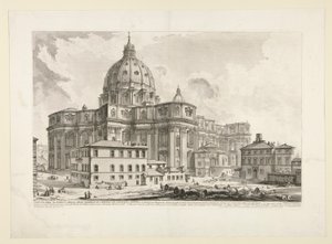 Gezicht op de stad door Giovanni Battista Piranesi