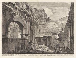 Veduta interna dell door Giovanni Battista Piranesi