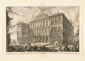 Veduta sul Monte Quirinale del Palazzo dell
