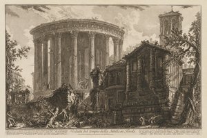 Gezichten van Rome: Tempel van de Sibylle in Tivoli