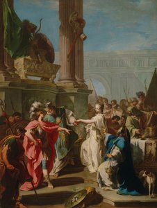 Het Offer van Polyxena, 1734