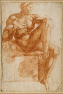 Ignundo op het plafond van de Sixtijnse Kapel door Giovanni Battista Rosso Fiorentino