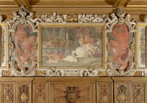 De Francois 1er galerij door Giovanni Battista Rosso Fiorentino