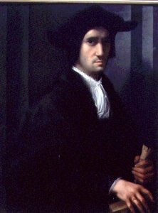 Portret van een Man door Giovanni Battista Rosso Fiorentino