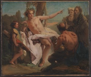Apollo en Marsyas door Giovanni Battista Tiepolo