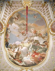 Apotheose van de Spaanse Monarchie door Giovanni Battista Tiepolo
