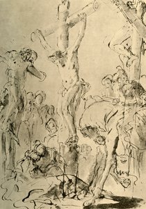 Kruisiging, midden 18e eeuw, 1928 door Giovanni Battista Tiepolo