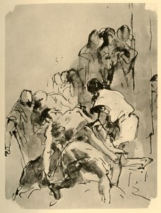 Kruisafneming, midden 18e eeuw door Giovanni Battista Tiepolo