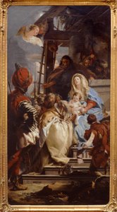 Die Anbetung der Könige door Giovanni Battista Tiepolo