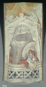 Predikende figuren, c.1743 door Giovanni Battista Tiepolo