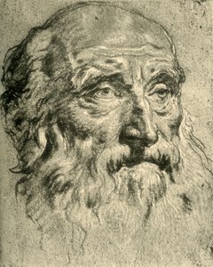 Hoofd van een oude man, midden 18e eeuw, 1928