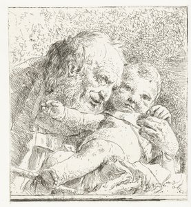 Heilige Jozef met Christuskind in armen
