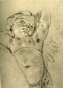Zwevende Cupido, midden 18e eeuw, 1928