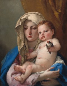 Madonna van de Distelvink, ca. 1767-1770 door Giovanni Battista Tiepolo