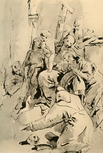 Madonna met heiligen, midden 18e eeuw, 1928