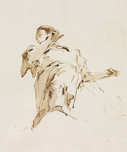 Mannelijk(?) Figuur van Onderaf Gezien