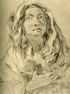 Mater Dolorosa door Giovanni Battista Tiepolo