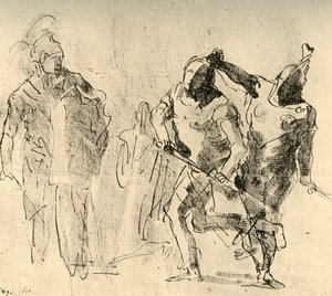 Minerva tempert de woede van Achilles