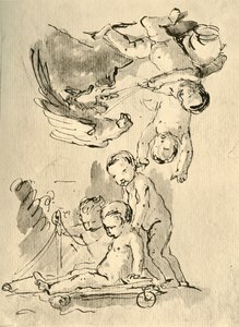 Spelende Cupido