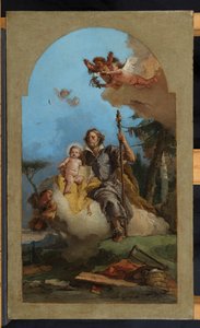Sint Jozef met het Christuskind, 1767