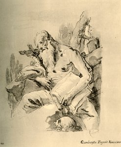St. Hiëronymus, midden 18e eeuw, 1928 door Giovanni Battista Tiepolo
