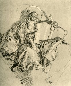 St. Mark, 1743 door Giovanni Battista Tiepolo
