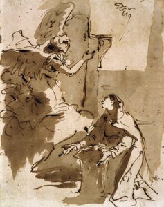 De Annunciatie door Giovanni Battista Tiepolo
