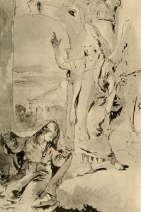 De Aankondiging, midden 18e eeuw, 1928 door Giovanni Battista Tiepolo