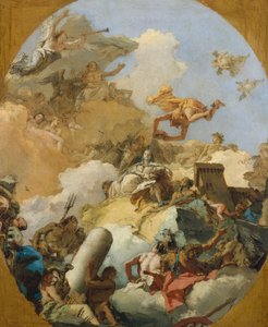 De Apotheose van de Spaanse Monarchie, 1760s