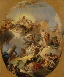 De Apotheose van de Spaanse Monarchie, 1760s