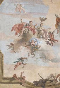 De val van de demonen, Verhalen van Scipio, detail, 1731 (detail)