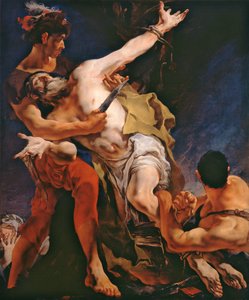 Het martelaarschap van St. Bartholomeus, 1722