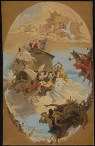 Het Wonder van het Heilige Huis van Loreto door Giovanni Battista Tiepolo