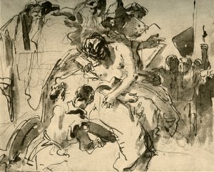 Het offer van Iphigenia, ca. 1757, 1928 door Giovanni Battista Tiepolo