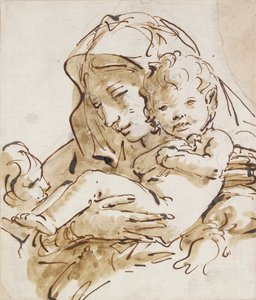 De Maagd en het Kind met de jonge Johannes de Doper, ca. 1770